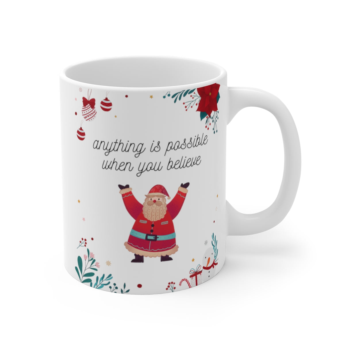 HOLIDAY CHEER 11oz MUG - Santa Theme
