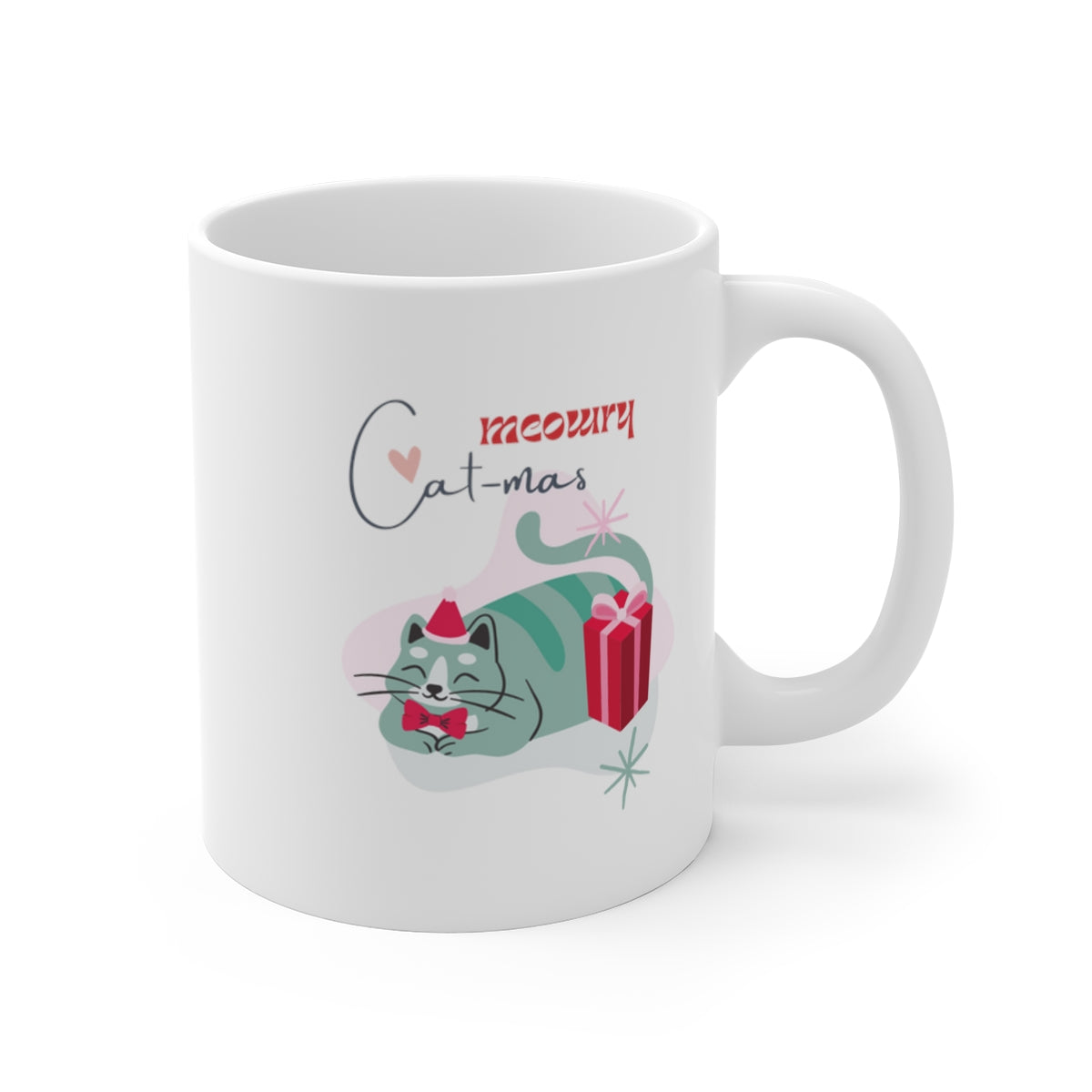 HOLIDAY CHEER 11oz MUG - Pets & Christmas Theme