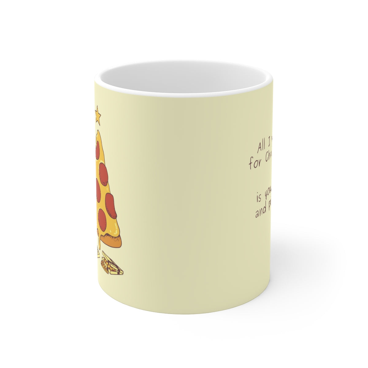 HOLIDAY CHEER 11oz MUG - Christmas Meal Theme