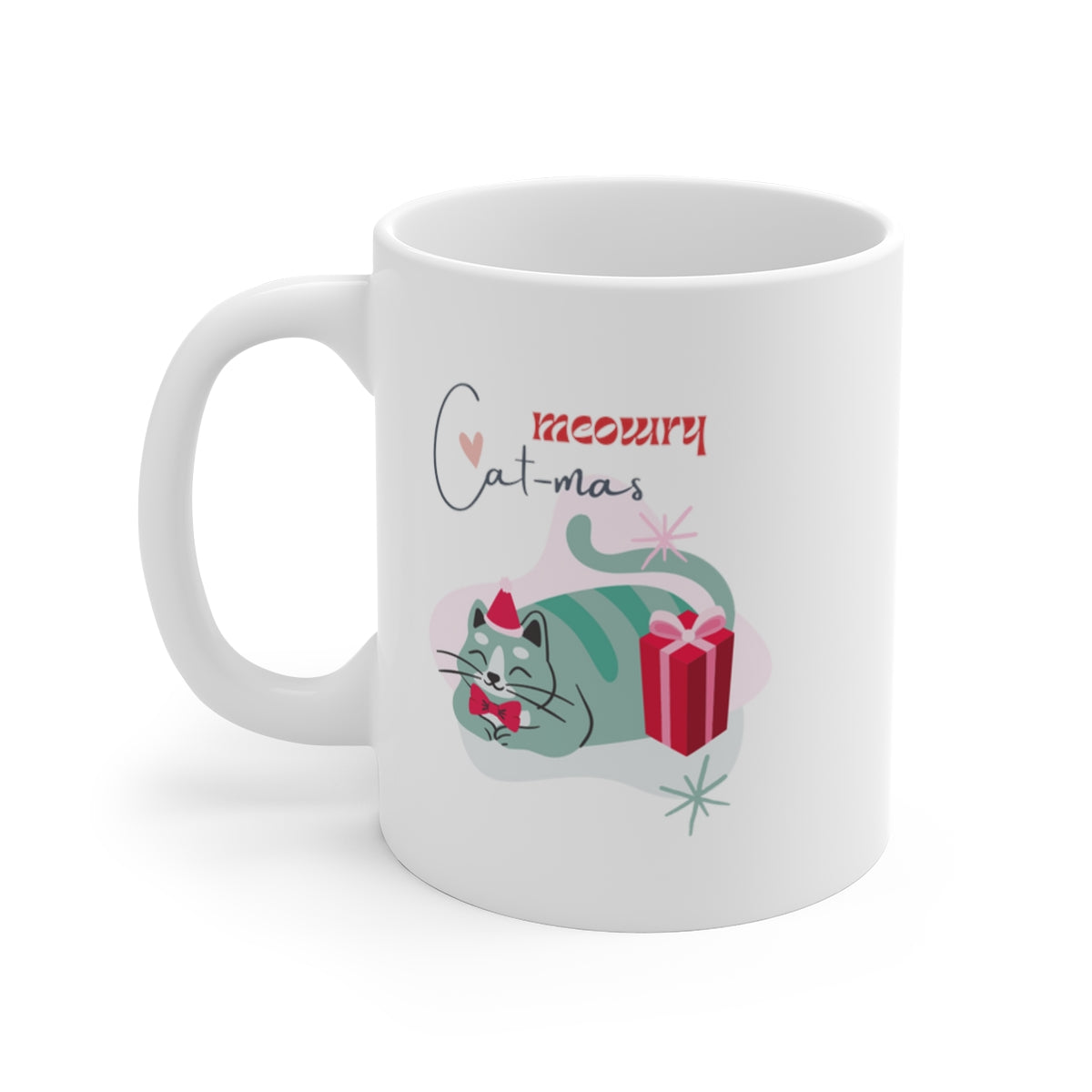 HOLIDAY CHEER 11oz MUG - Pets & Christmas Theme