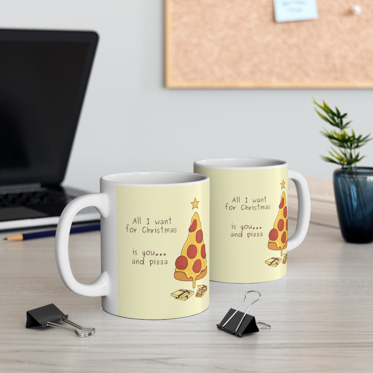 HOLIDAY CHEER 11oz MUG - Christmas Meal Theme
