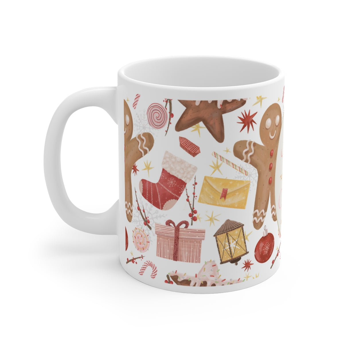 HOLIDAY CHEER 11oz MUG - Christmas & Love Theme