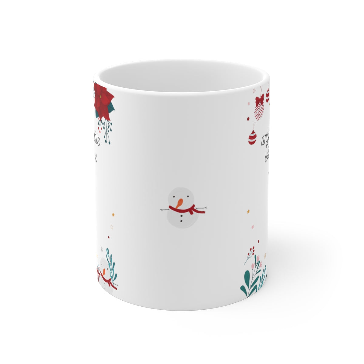 HOLIDAY CHEER 11oz MUG - Santa Theme