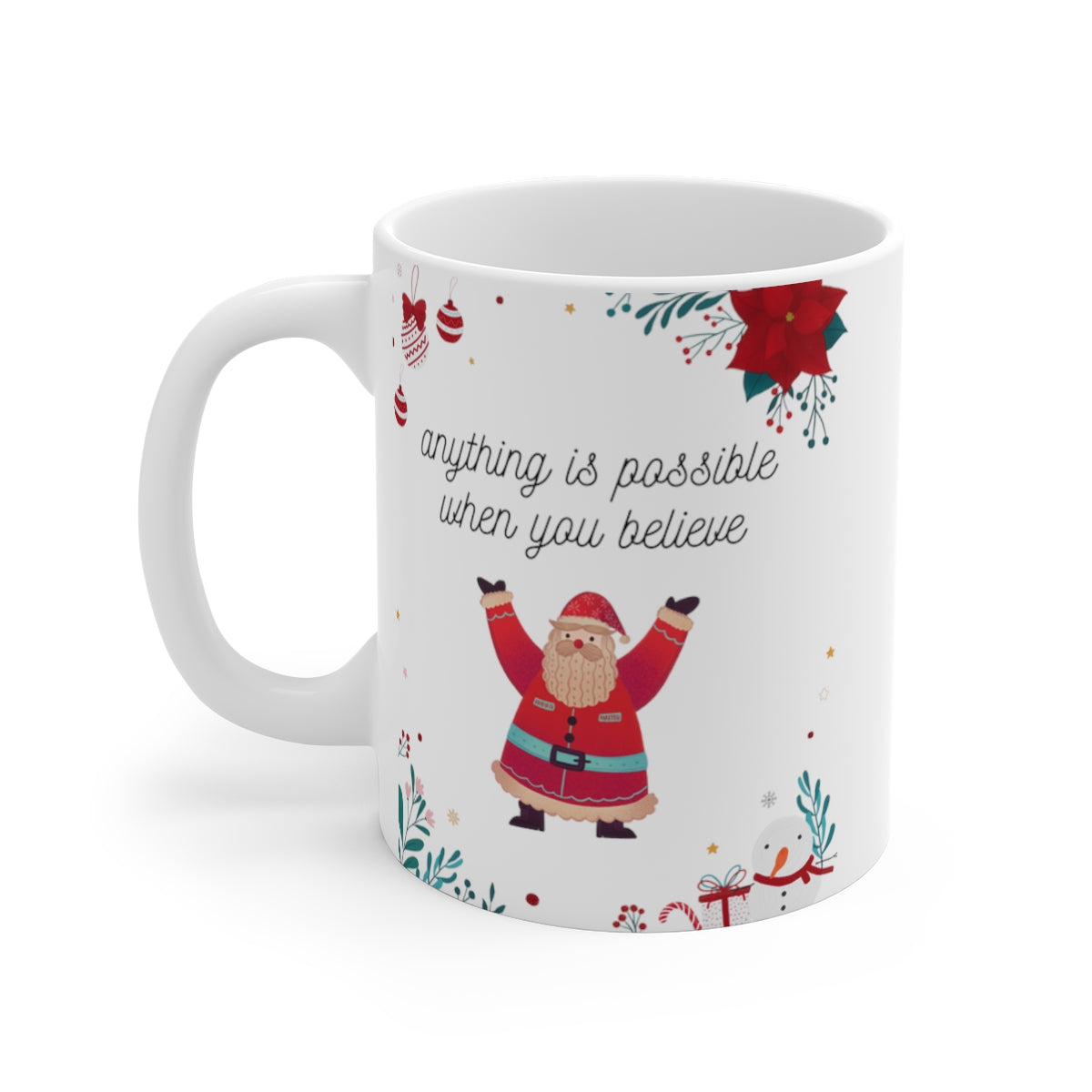 HOLIDAY CHEER 11oz MUG - Santa Theme