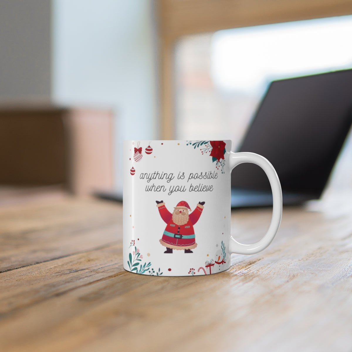 HOLIDAY CHEER 11oz MUG - Santa Theme