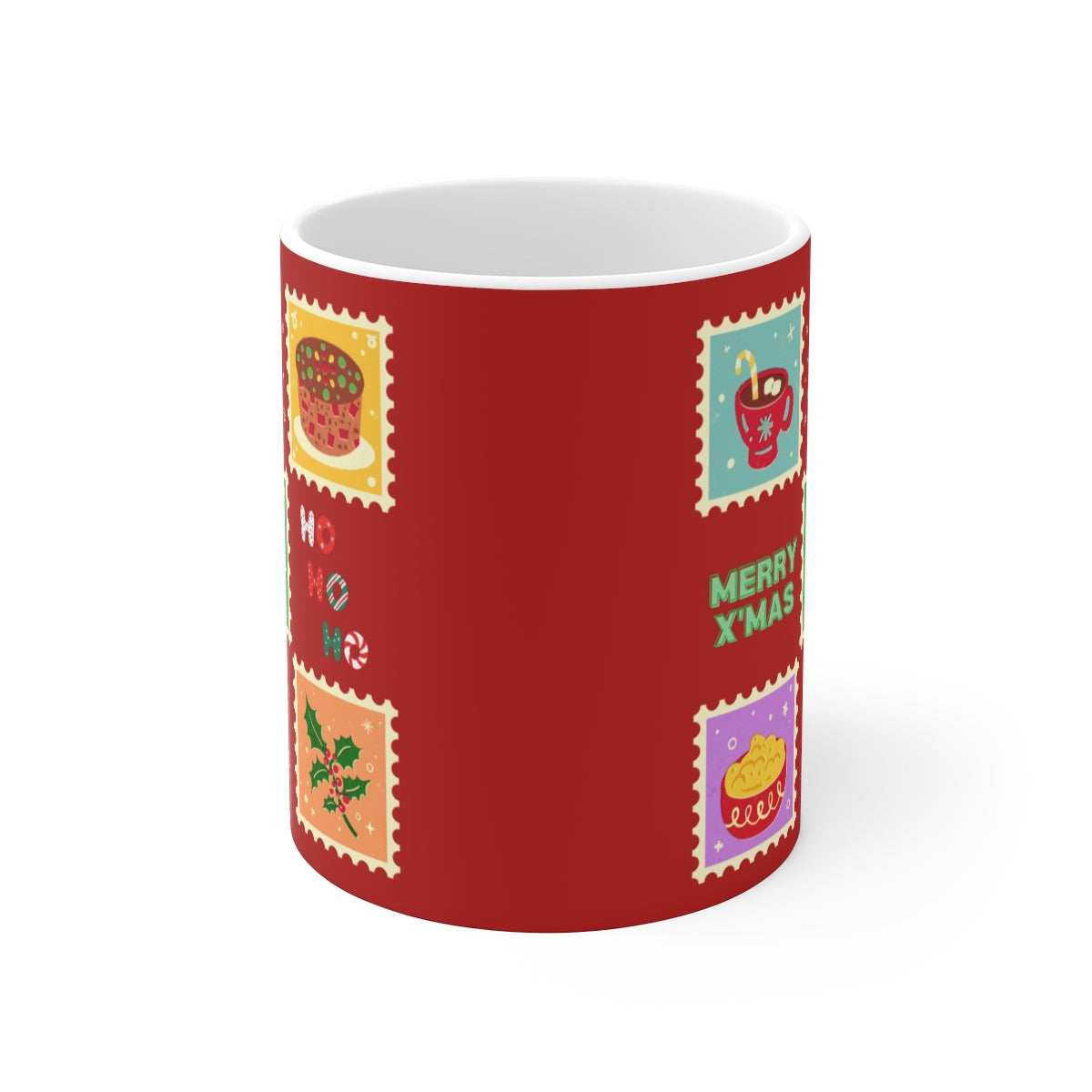 HOLIDAY CHEER 11oz MUG - Christmas Festivities Theme