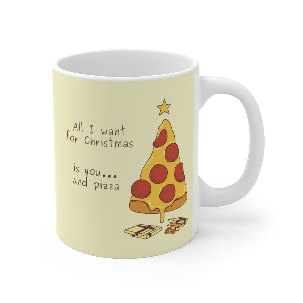 HOLIDAY CHEER 11oz MUG - Christmas Meal Theme