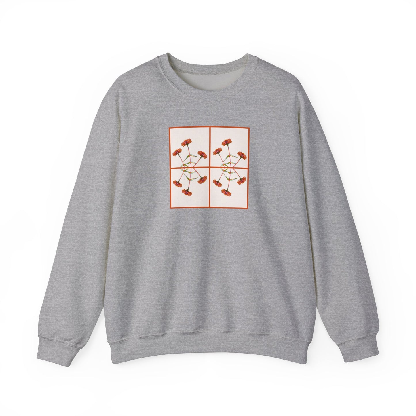 Say It With Flowers - Sweatshirt - Zinnia: Thinking of an Absent Friend