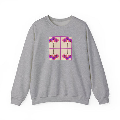 Say It With Flowers - Sweatshirt - Pink Orchids: Grace + Innocence