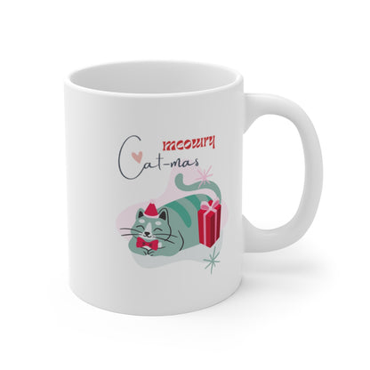 HOLIDAY CHEER 11oz MUG - Pets & Christmas Theme
