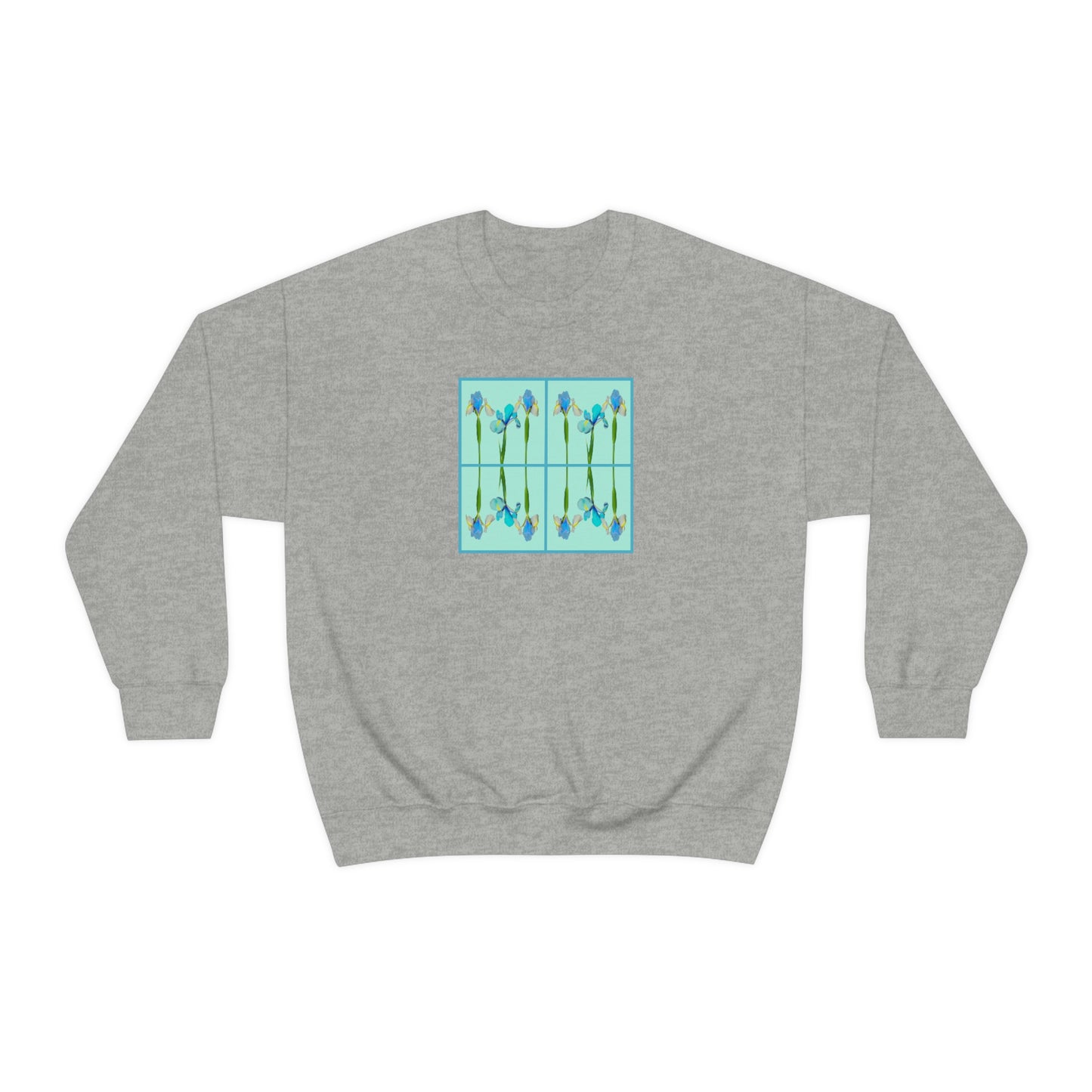 Say It With Flowers - Sweatshirt - Iris: HOPE & FAITH