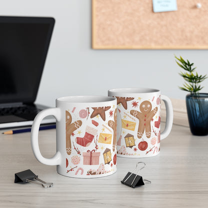 HOLIDAY CHEER 11oz MUG - Christmas & Love Theme