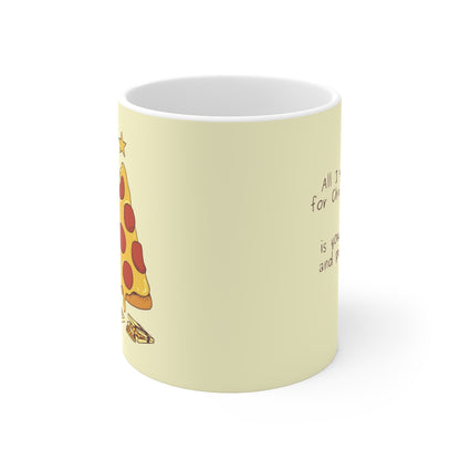 HOLIDAY CHEER 11oz MUG - Christmas Meal Theme
