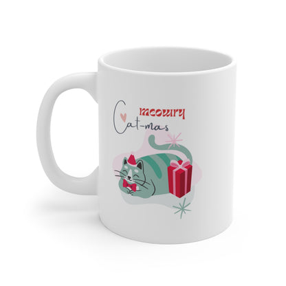 HOLIDAY CHEER 11oz MUG - Pets & Christmas Theme