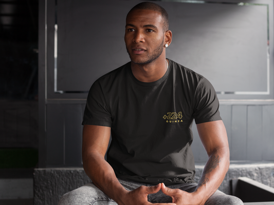 GUINEA – Home Is Where The Heart Is – Unisex Tee