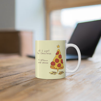 HOLIDAY CHEER 11oz MUG - Christmas Meal Theme