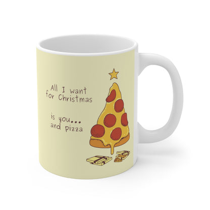HOLIDAY CHEER 11oz MUG - Christmas Meal Theme